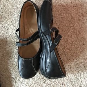 Leather Mary Jane Flats